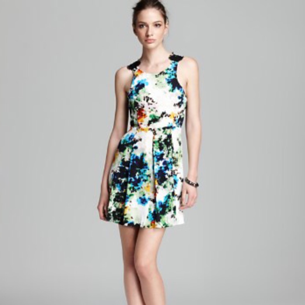 Madison Marcus Captivate Floral Dress. Worn once.
